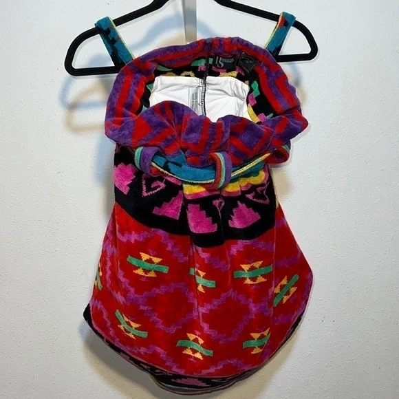 Hammacher Schlemmer Color X-Large Towel Tote Back Pack Beach Bonfire Vacation - Picture 3 of 13